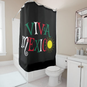 Viva Mexico Shower Curtain