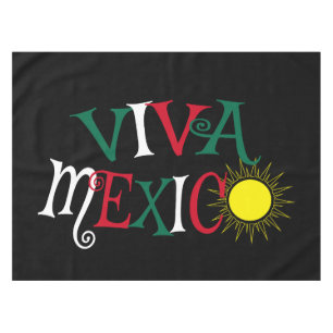 Viva Mexico Tablecloth