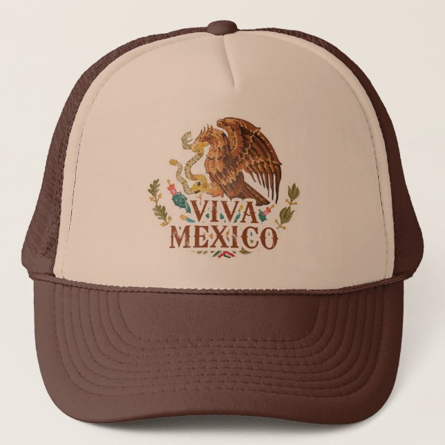 Viva Mexico Trucker Hat (Front)