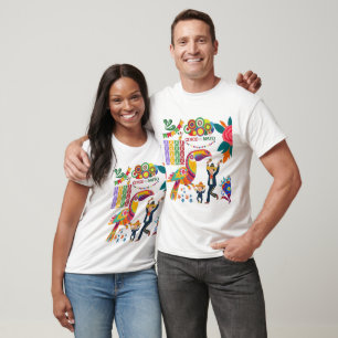 Viva Mexico Vibes white T-Shirt