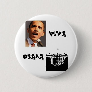 Viva Obama 6 Cm Round Badge