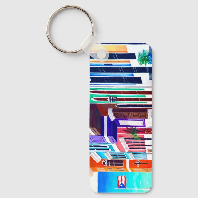 ¡Viva Puerto Rico! Key Ring (Front)
