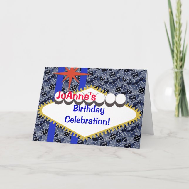 Viva Vegas! Card (Front)