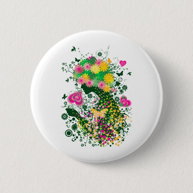 Vivace 6 Cm Round Badge (Front)
