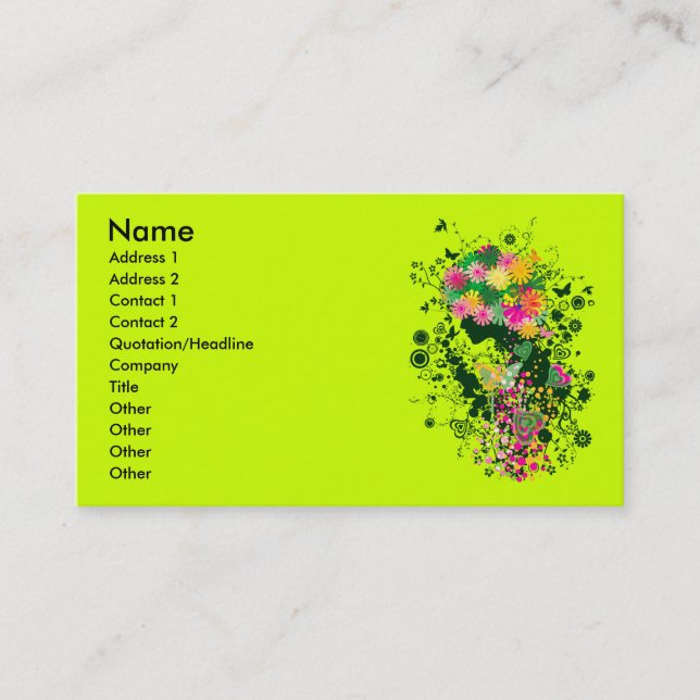 Vivace Business Card (Front)