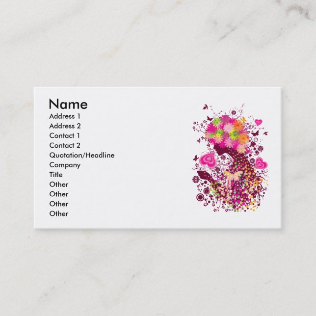 Vivace Business Card (Front)