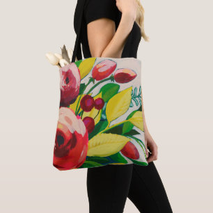 Vivacious Blooms Tote Bag