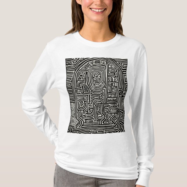 "Vivacious Verve Tee: Unleashing Bold Femininity" T-Shirt (Front)