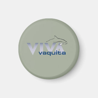 ¡VivaVaquita Pin! Magnet
