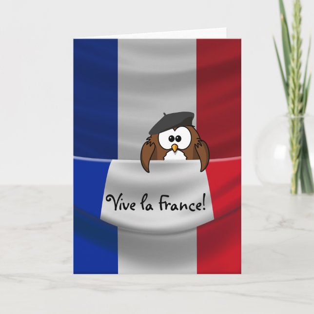 Vive la France! Card (Front)