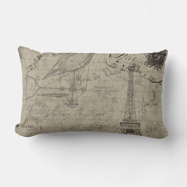 Vive la France Lumbar Cushion (Front)