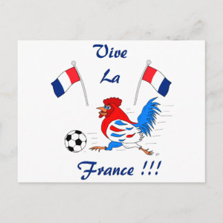 Vive La France Postcard