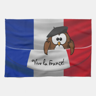 Vive la France! Tea Towel
