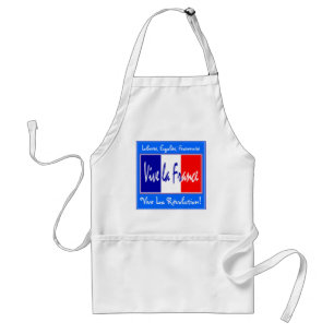 Vive La France, Vive La Révolution, French Chef Standard Apron
