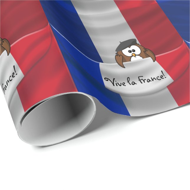 Vive la France! Wrapping Paper (Roll Corner)