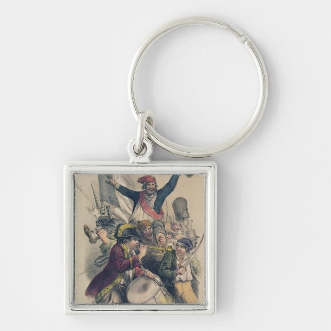 Vive la Republique, 1848 Key Ring (Front)