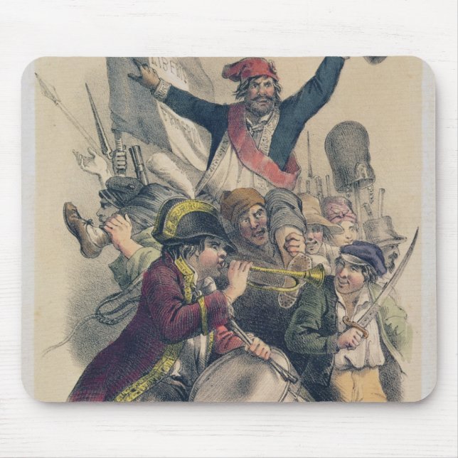Vive la Republique, 1848 Mouse Pad (Front)