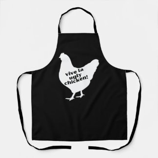Vive la Ugly Chicken Apron