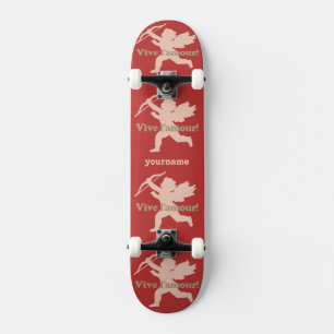 Vive L'amour Cupid custom skateboards