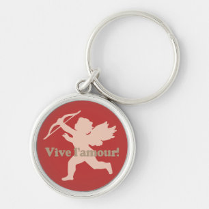 Vive L'amour Cupid key chains