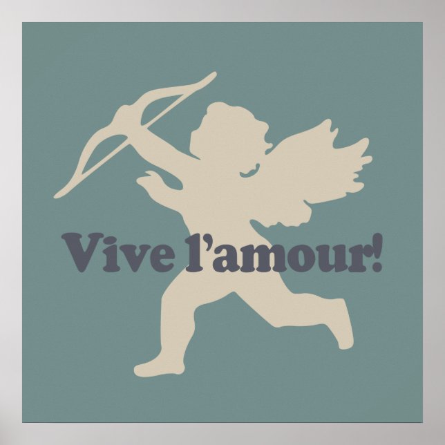 Vive L'amour Cupid poster (Front)