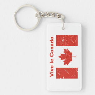 Vive le Canada Key Ring