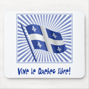 Vive le Québec libre! Mouse Pad