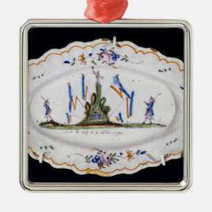 Vive le Roi et la Nation 1790' Metal Ornament