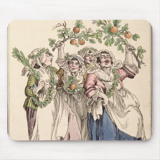 Vive le Roi, Vive la Nation' Mouse Pad (Front)