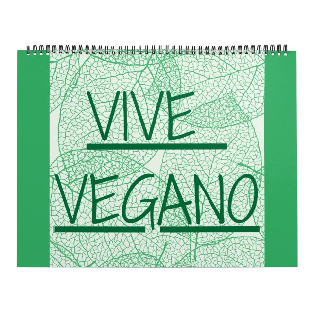 Vive vegano | Live vegan Calendar (Cover)