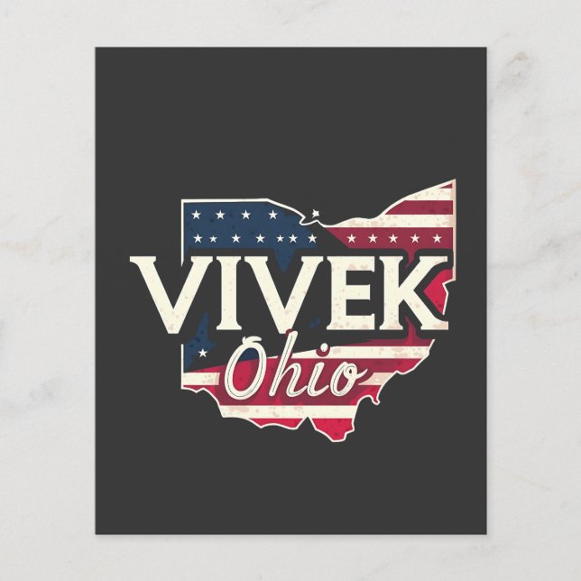 Vivek Ohio 2026 Governor Republican American  (Front)