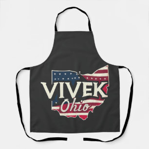 Vivek Ohio 2026 Governor Republican American Apron