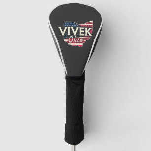 Vivek Ohio 2026 Governor Republican American  Golf Head Cover