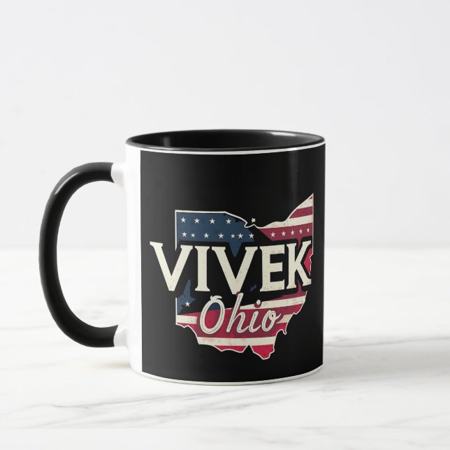 Vivek Ohio 2026 Governor Republican American  Mug (Left)