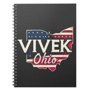 Vivek Ohio 2026 Governor Republican American Notebook