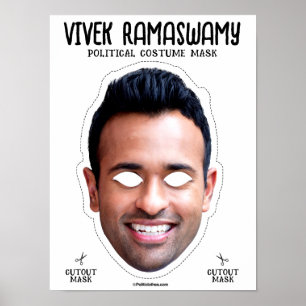 Vivek Ramaswamy Costume Mask Poster