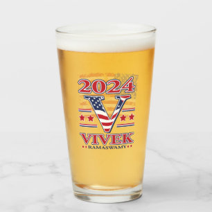 Vivek Ramaswamy for President Glass