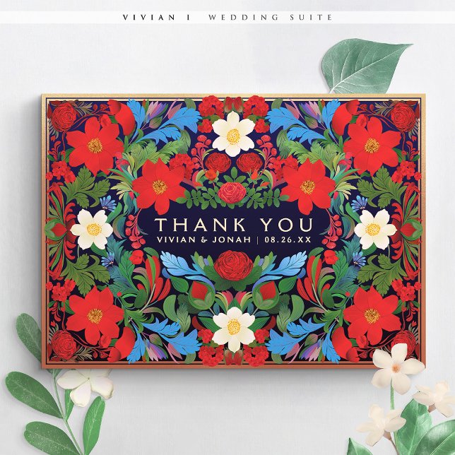VIVIAN I - Wedding Thank You Cards Large (Creator Uploaded)