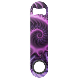Vivid Abstract Cool Pink Purple Fractal Art Spiral