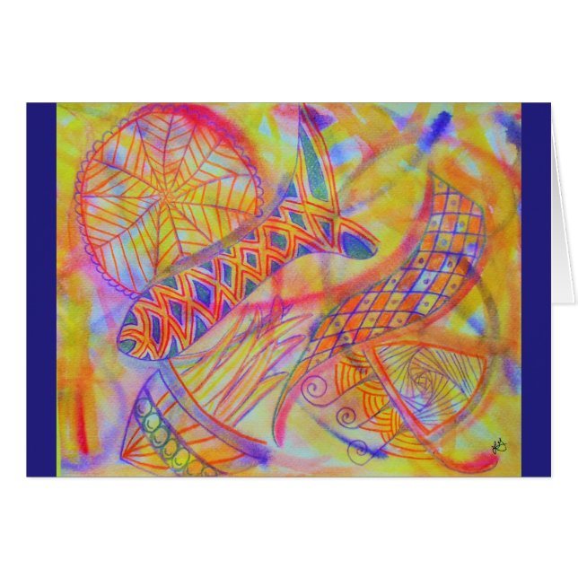 Vivid abstract mixed media (Front Horizontal)