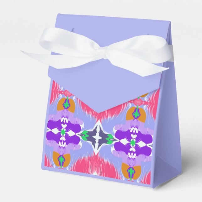 Vivid Aurora Kaleidoscope Electric Favour Box (Front Side)