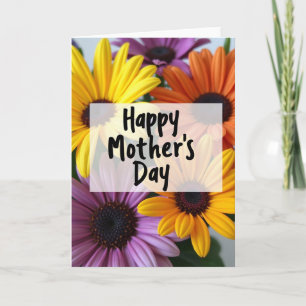 Vivid Blossom Mothers Day Card