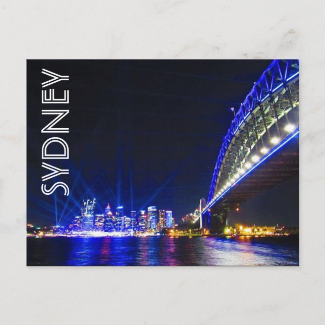 vivid blue sydney postcard (Front)