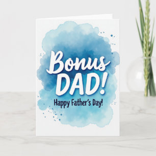 Vivid Bonus Dad Fathers Day Card