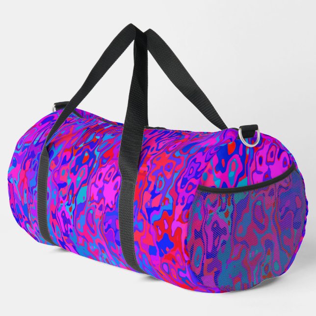 Vivid Camo Duffle Bag (Right Corner)
