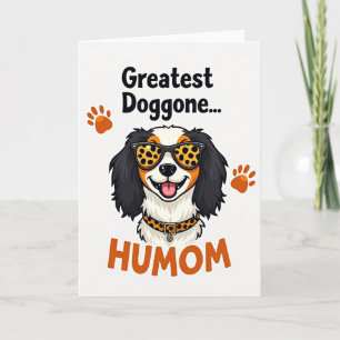 Vivid Canine Portrait Card