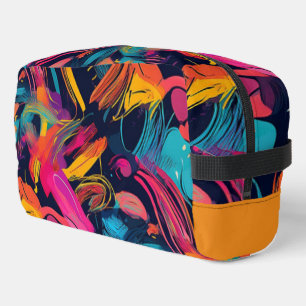 Vivid Chaos Splash Graffiti Dopp Kit