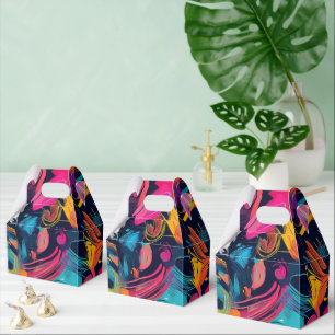 Vivid Chaos Splash Graffiti Favour Box