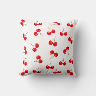 Vivid Cherry Pattern Cushion