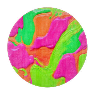 Vivid Colour Fusion Cutting Board